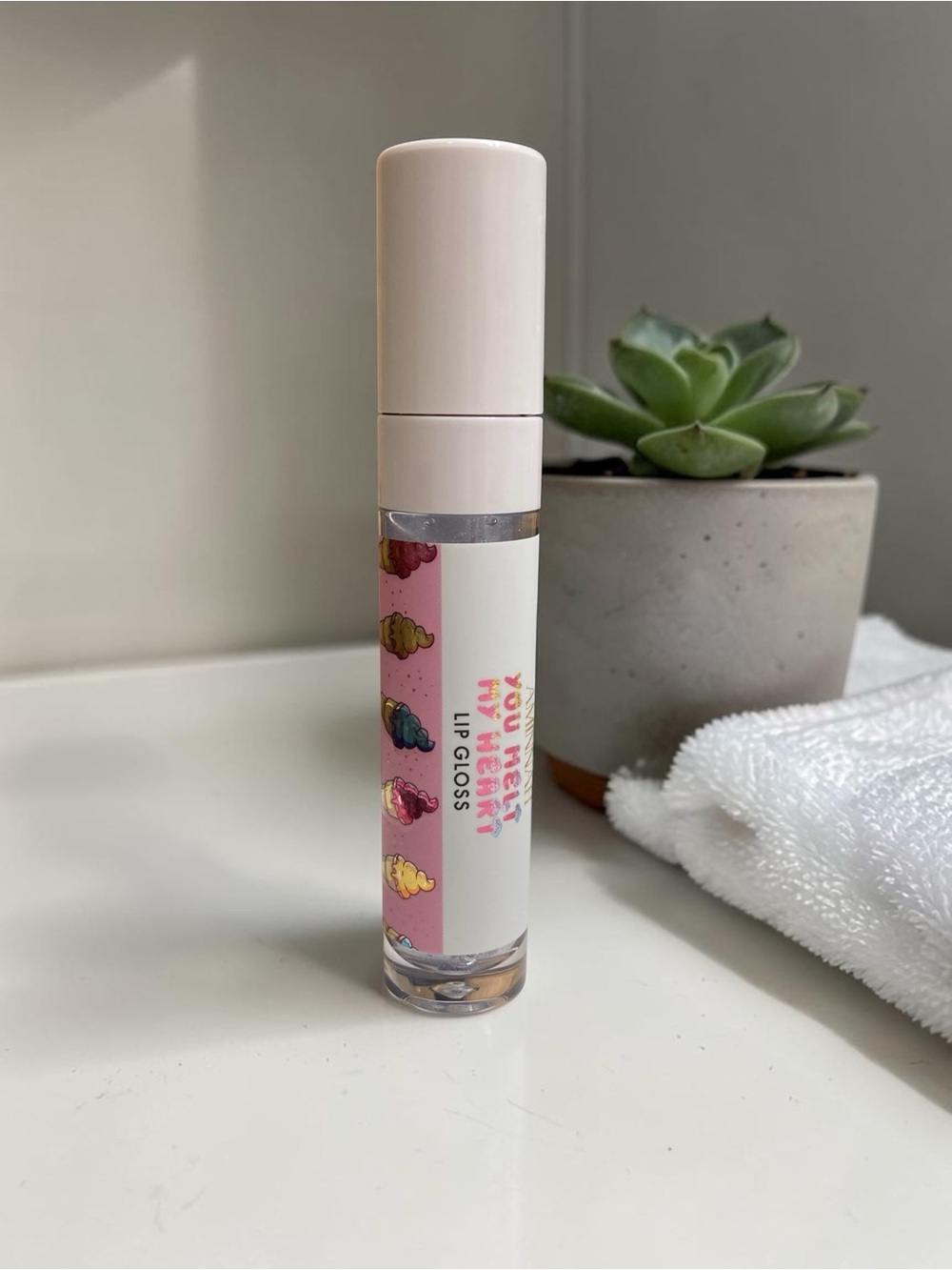 You Melt My Heart • 🍦Ice cream in a Jar • Lip Gloss by Aminnah